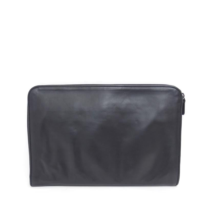 BOTTEGA VENETA ボッテガヴェネタ/パンチングレザー/クラッチバッグ/ブラック//B07*******/ABランク/04