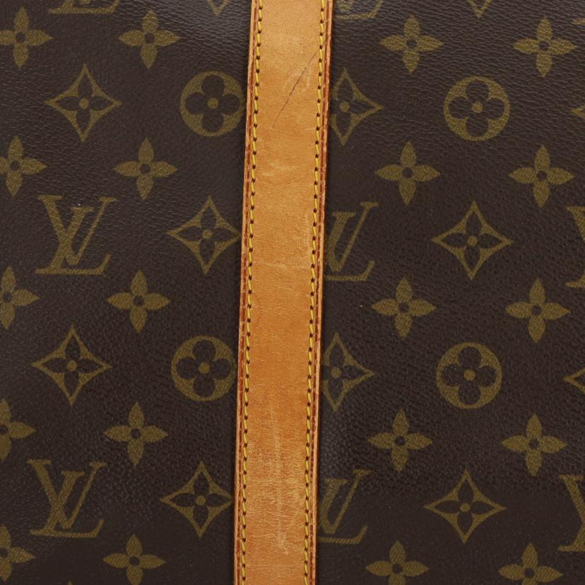 LOUIS VUITTON ルイヴィトン ルイ・ヴィトン ビトン ショルダーバッグ ハンドバッグ トートバッグ ボストンバッグ トラベルバッグ ブラウン メンズ レディース 定番 人気 LV 斜め掛け 肩がけ/キーポル 45/モノグラム/M41428//SP0***/Bランク/93