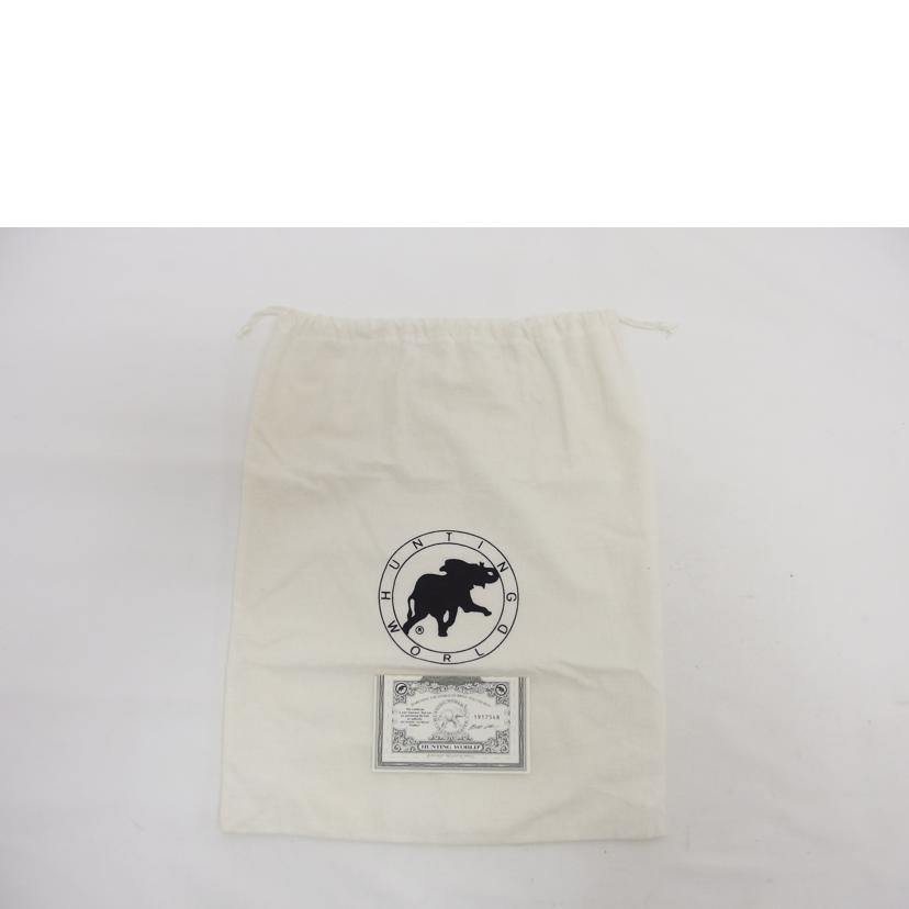 HUNTING WORLD ハンティングワールド/レザーショルダーバッグ/ブラウン//ABランク/04