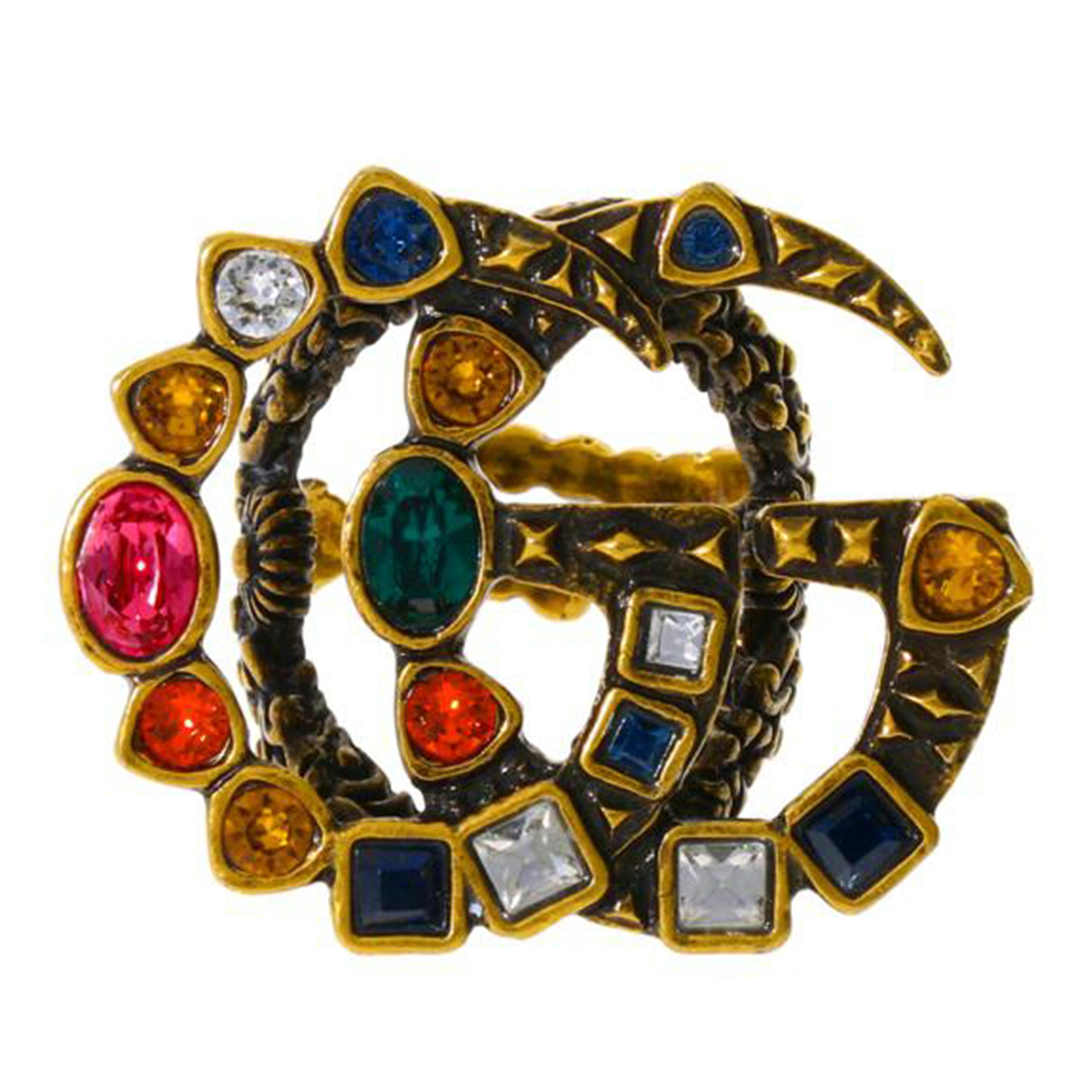 GUCCI グッチ /マルチフィンガーリング/サイズS(11.5)/519784//ABランク/75