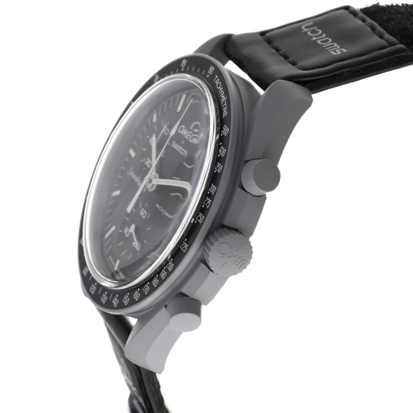 ASWATCH スウォッチ/OMEGA×SWATCH/ミッショントゥザムーン/S033M100//SAランク/91