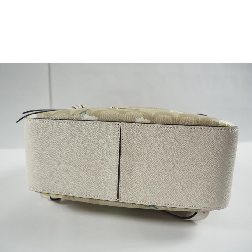 COACH コーチ/シグネチャー 花柄 リュック/C2856//A2121/Aランク/79