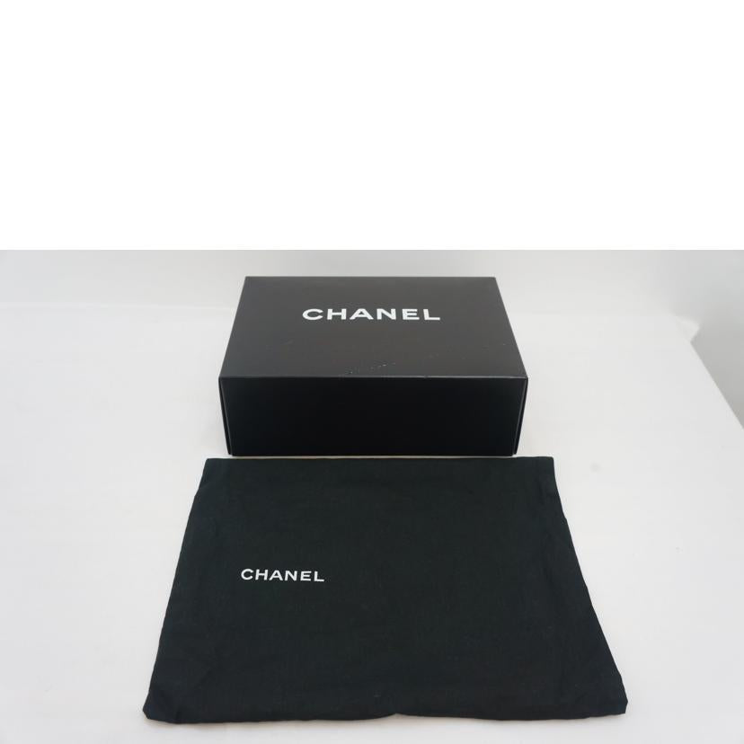 CHANEL シャネル/マトラッセ ラムスキンダブルフラップチェーン BLK/GLD//3498330/Bランク/09