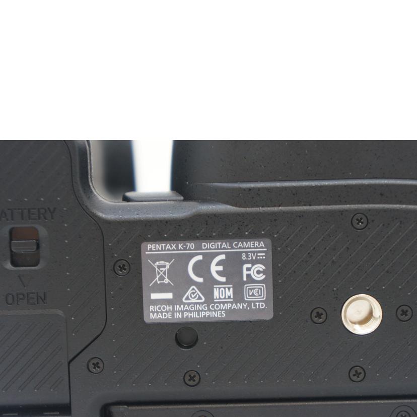 PENTAX ペンタックス/デジタル一眼カメラ/K-70 18-135WRキット//8008606/ABランク/09
