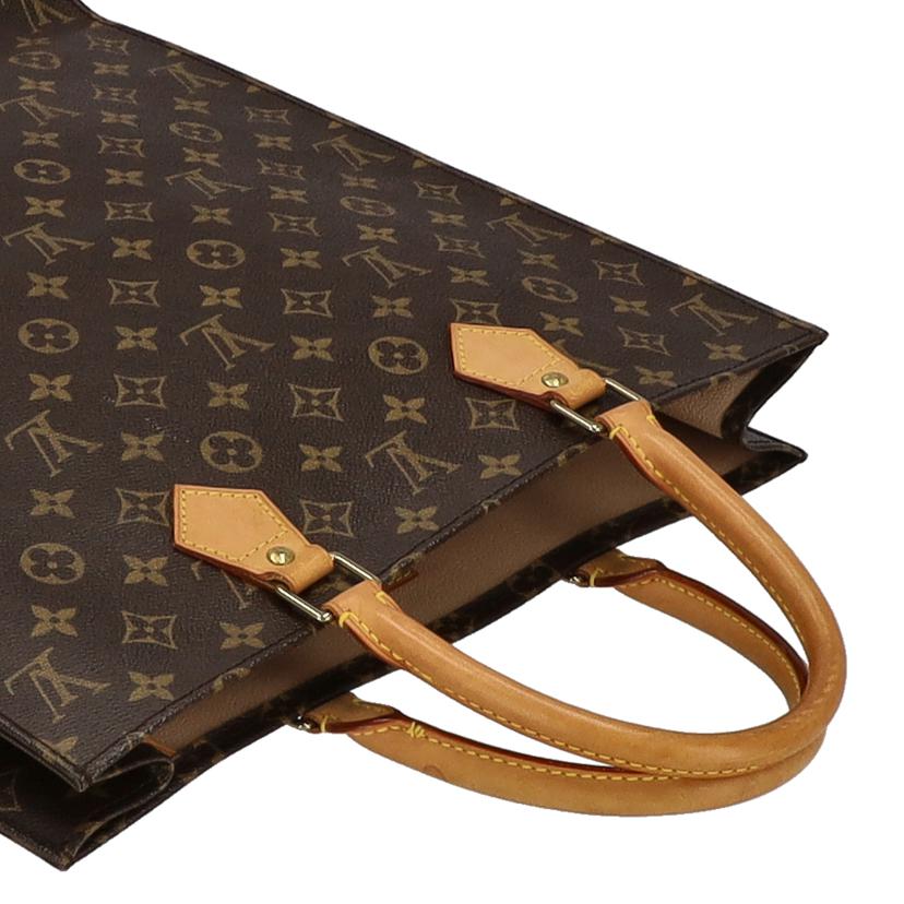 LOUIS VUITTON ルイヴィトン ルイ・ヴィトン ビトン ショルダーバッグ ハンドバッグ トートバッグ ブラウン メンズ レディース 定番 人気 LV 斜め掛け 肩がけ/旧型サック・プラ/モノグラム/M51140//ABランク/93