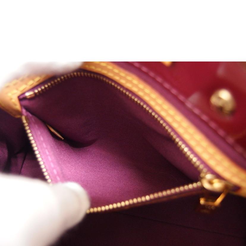 LV ルイ・ヴィトン ハンドバッグ/リードPM/ヴェルニ/アマラント/M91993//MI0***/ABランク/04