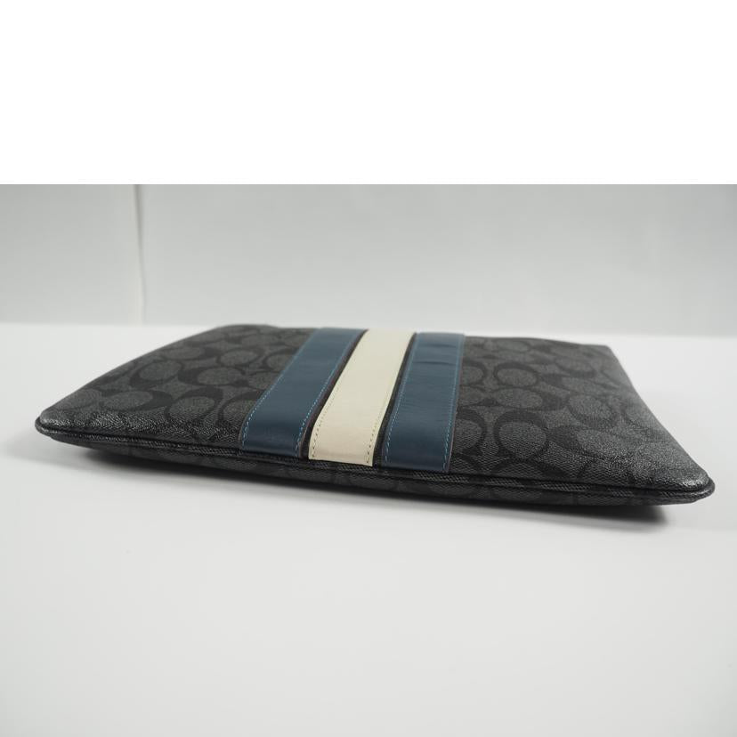 COACH コーチ/ストライプクラッチバッグ/F26071//A1892/Bランク/79
