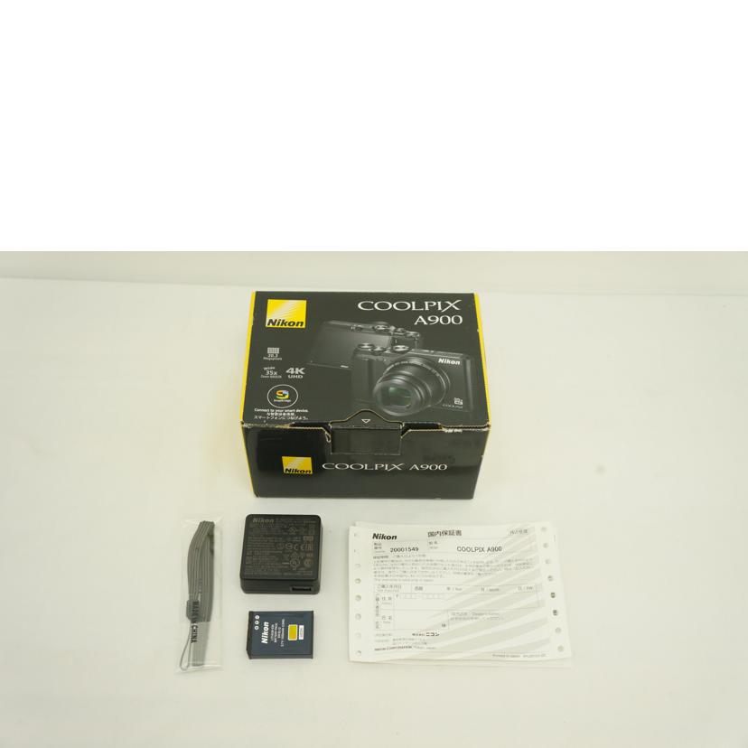 Nikon ニコン/デジタルカメラ/COOLPIX A900//20001549/ABランク/09