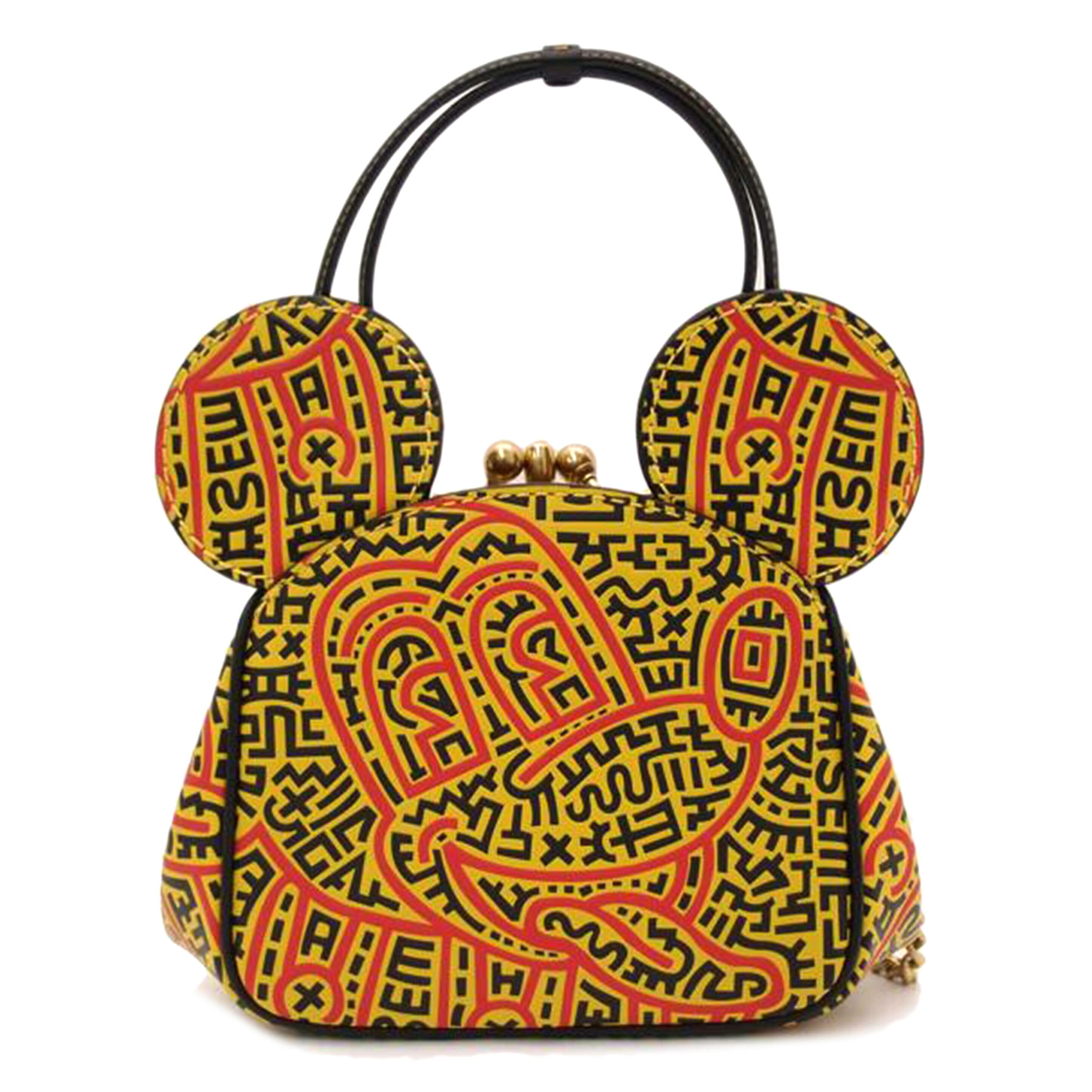 COACH コーチ/キスロックバック2wayチェーンショルダー/ディズニーコラボ/4718//K2080/SAランク/69