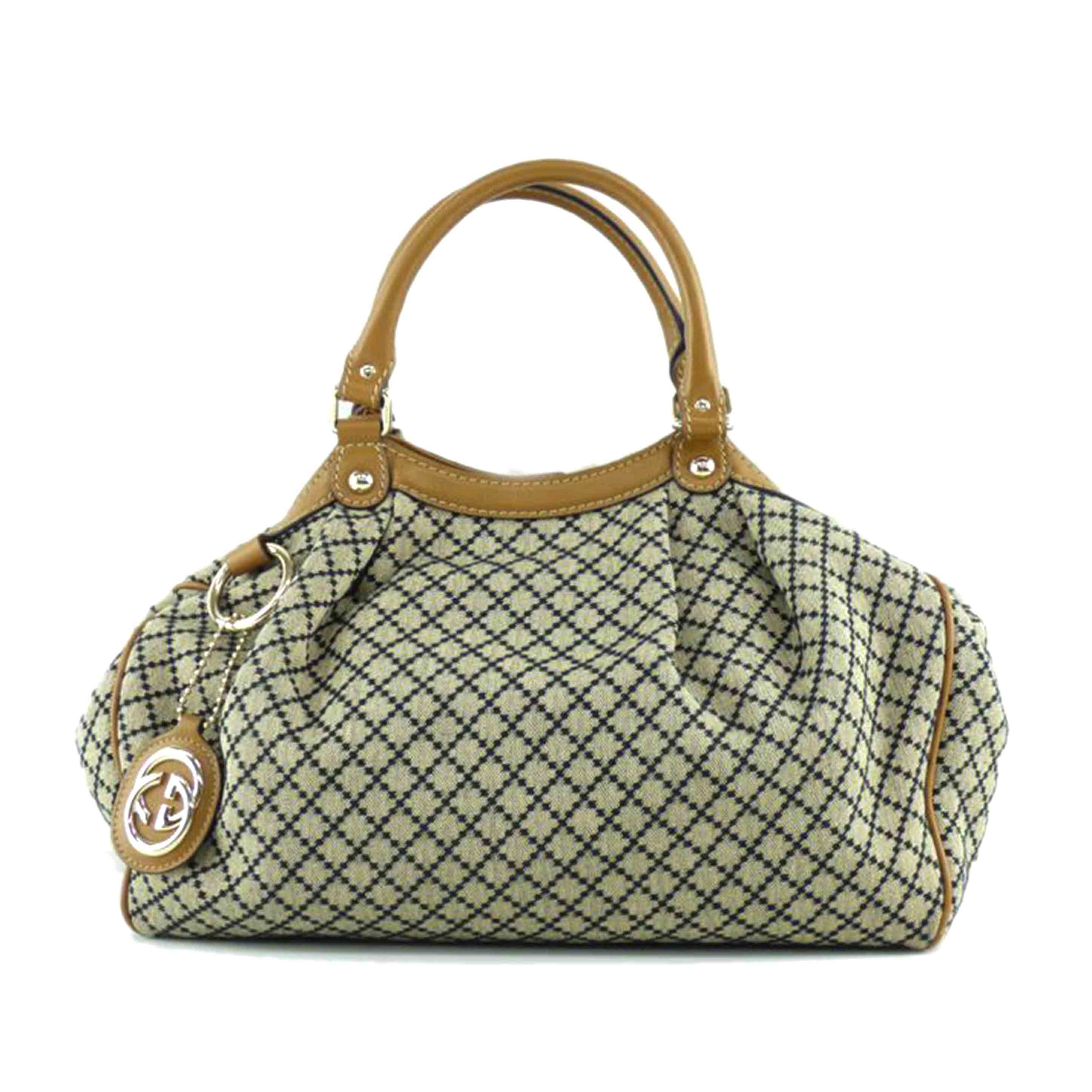 GUCCI グッチ/キャンバスレザーハンドバッグ/21944//200***/ABランク/64