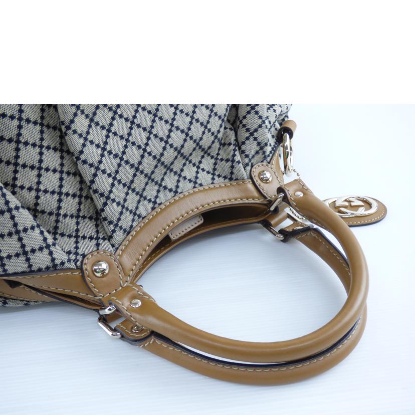 GUCCI グッチ/キャンバスレザーハンドバッグ/21944//200***/ABランク/64