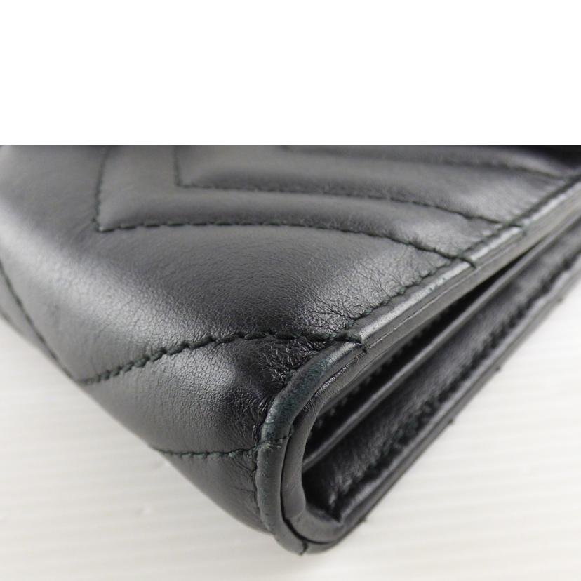 GUCCI グッチ/GGマーモントキルティングチェーンウォレット/474575//493***/Bランク/64