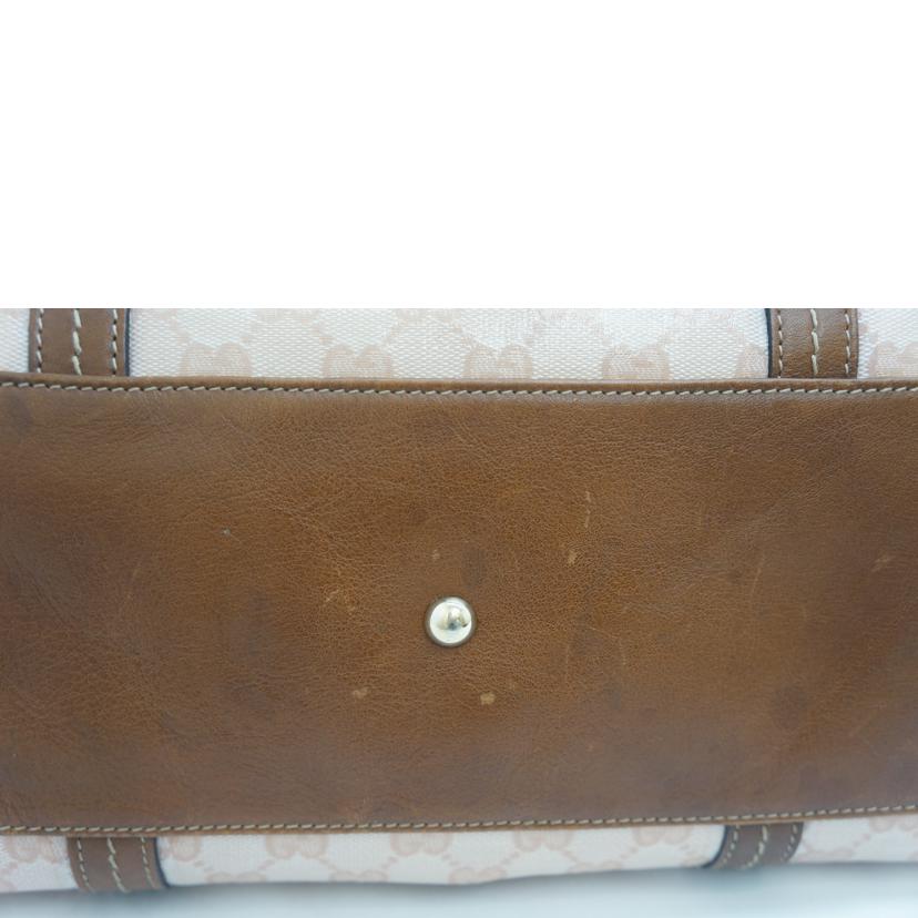 GUCCI グッチ/PVトートバック PNK/BEG/181491//205141/Bランク/09