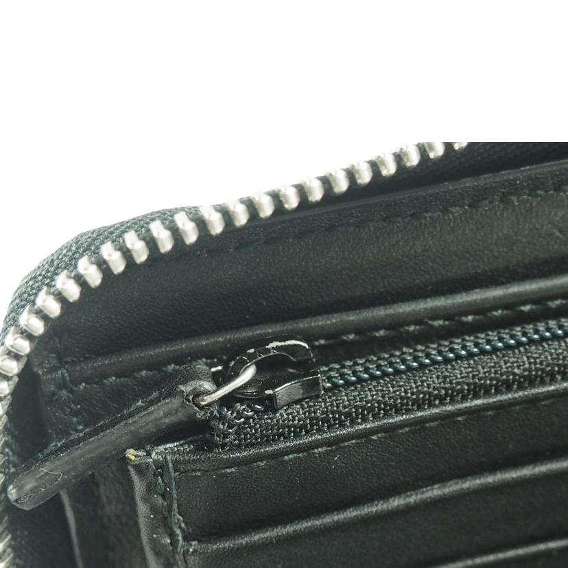 GUCCI グッチ/マイクログッチ シマ ラウンドファスナー長財布/391465//493075/ABランク/79