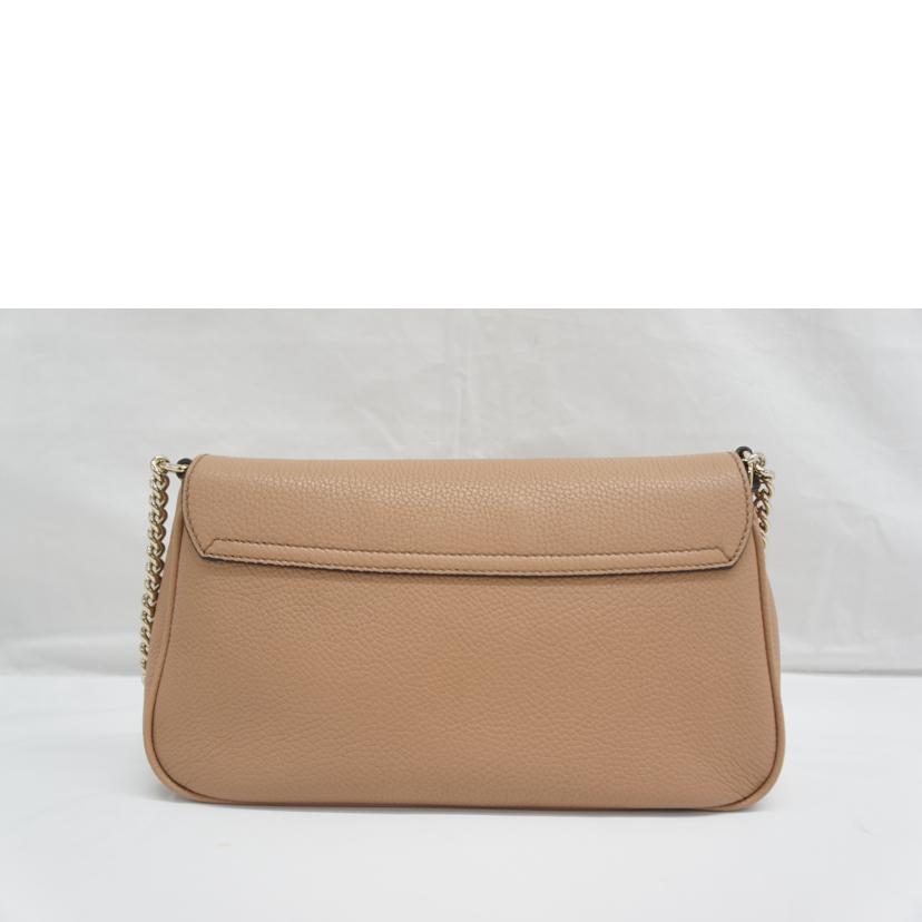GUCCI グッチ/ソーホーインターロッキングチェーンレザーショルダー/536224//213***/Aランク/05