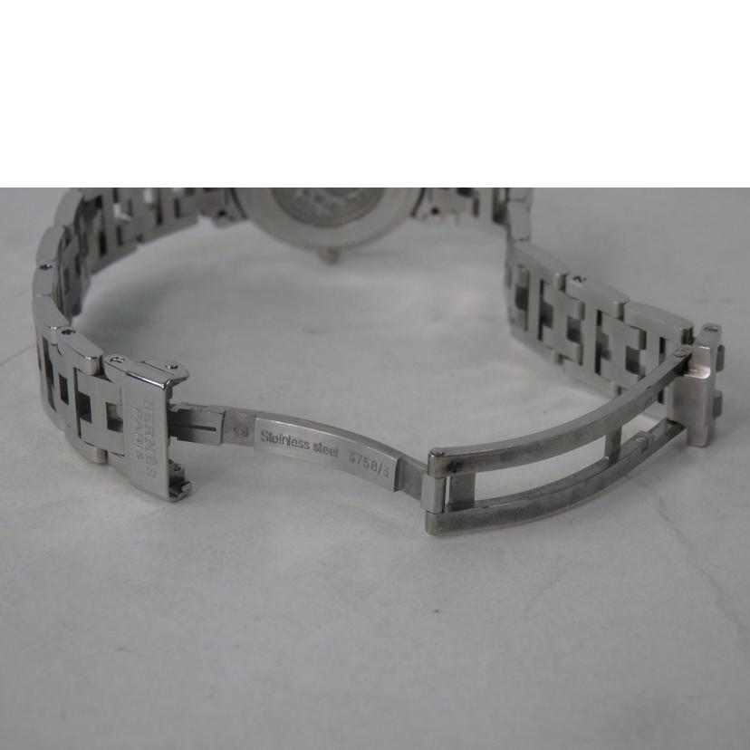 HERMES エルメス/クリッパー/白文字盤/レディースクォーツ/CL4.210//142****/Bランク/84