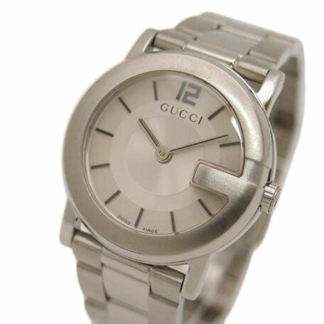 GUCCI グッチ/Gラウンド・シルバー/レディース/クオーツ/101L//12143701/Aランク/69