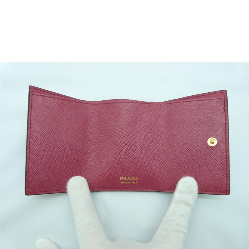 PRADA プラダ/三つ折り財布/1MH021//Aランク/03