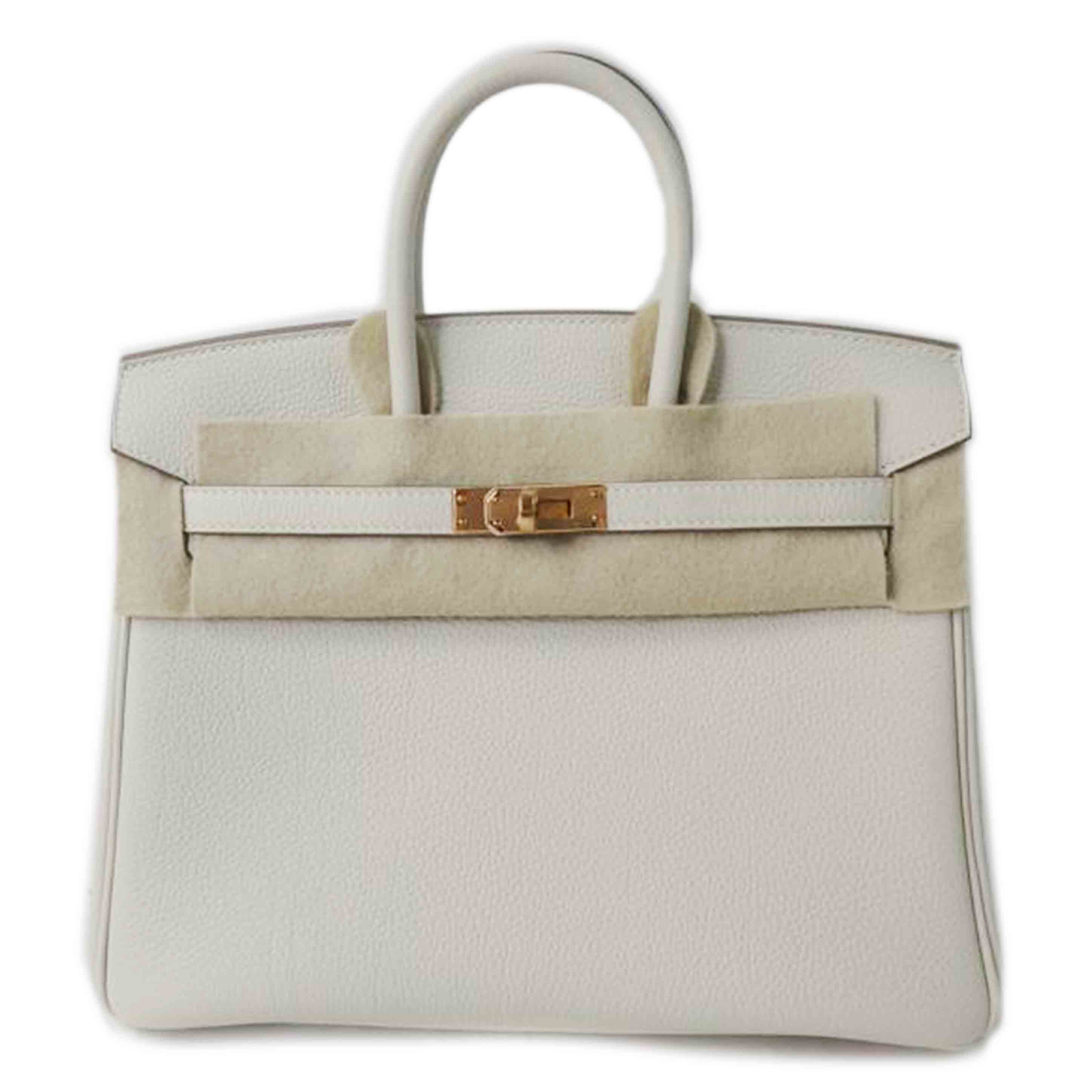 HERMES エルメス/バーキン25/トゴ/クレ/ローズゴールド金具//Z刻印********/SAランク/84