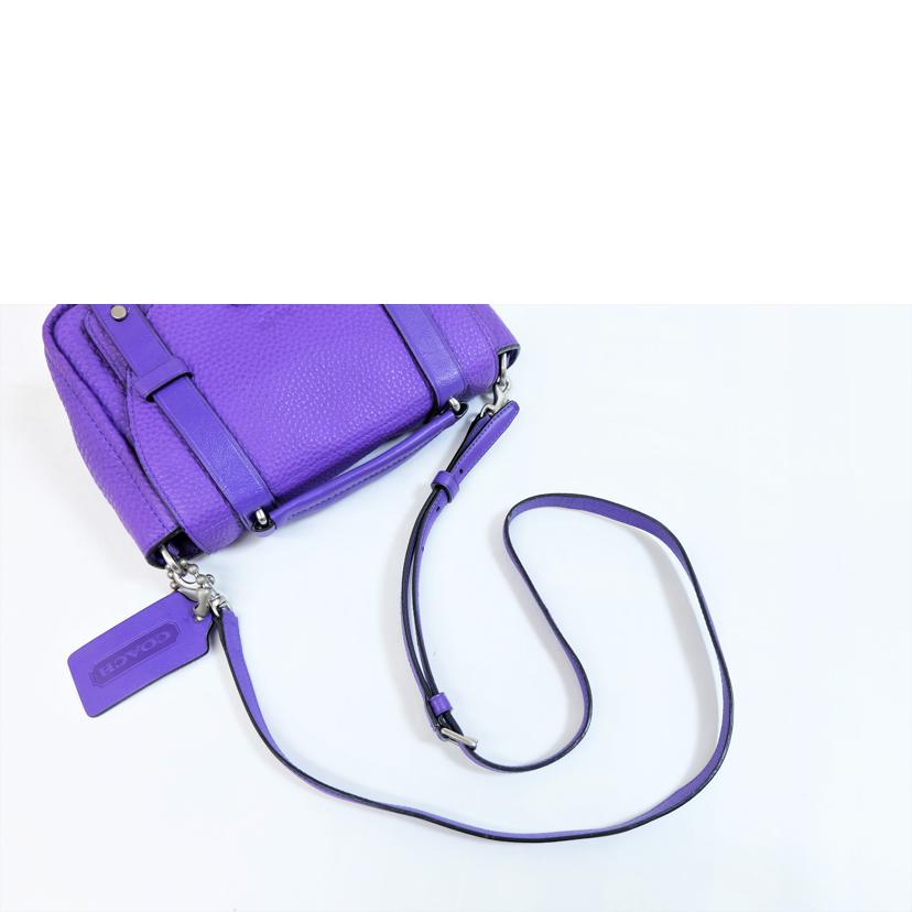 COACH コーチ/ペプルド レザーミニブルックリン メッセンジャー/32262//D1421/Bランク/71