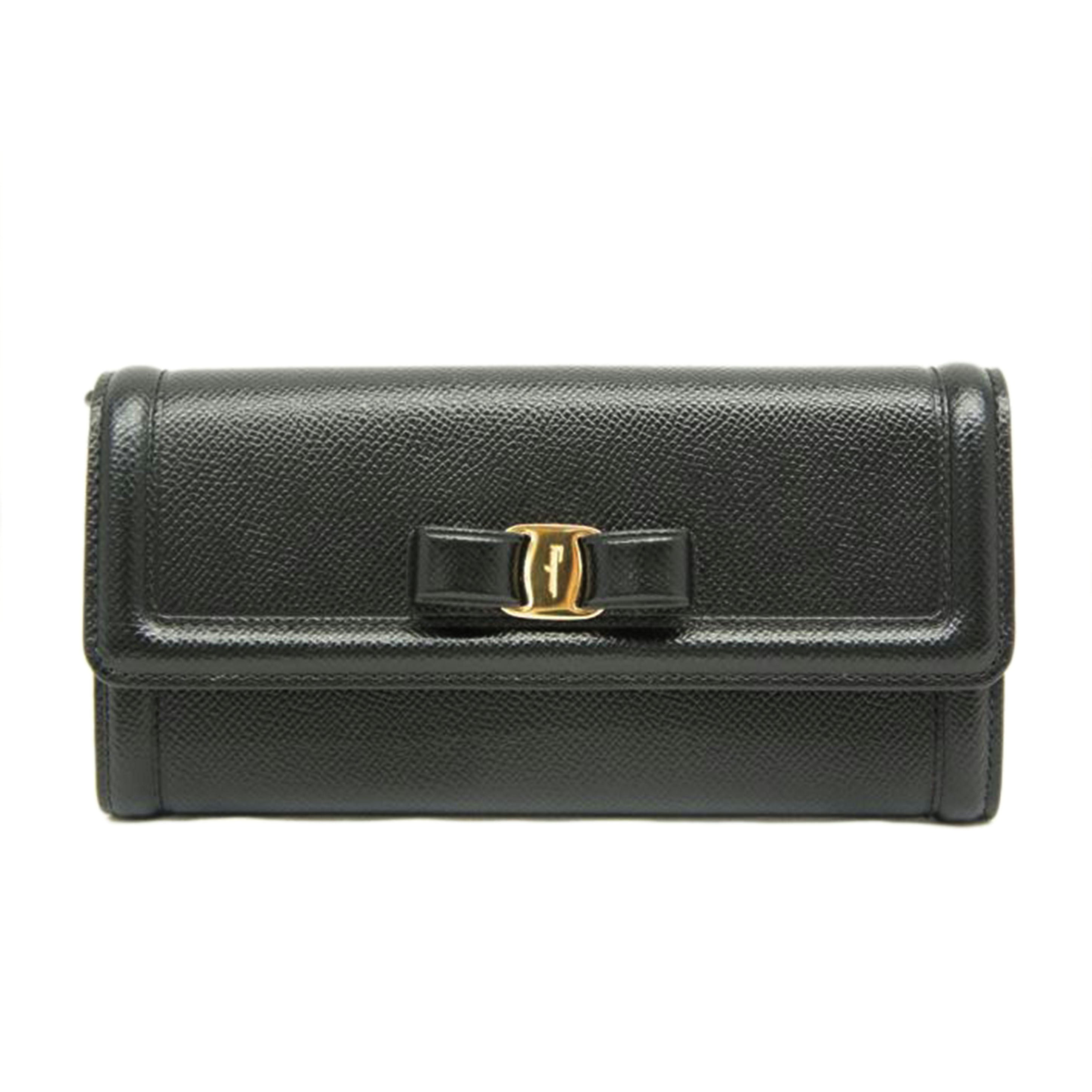 Ferragamo フェラガモ/ヴァラリボン長財布/22D154//ABランク/05