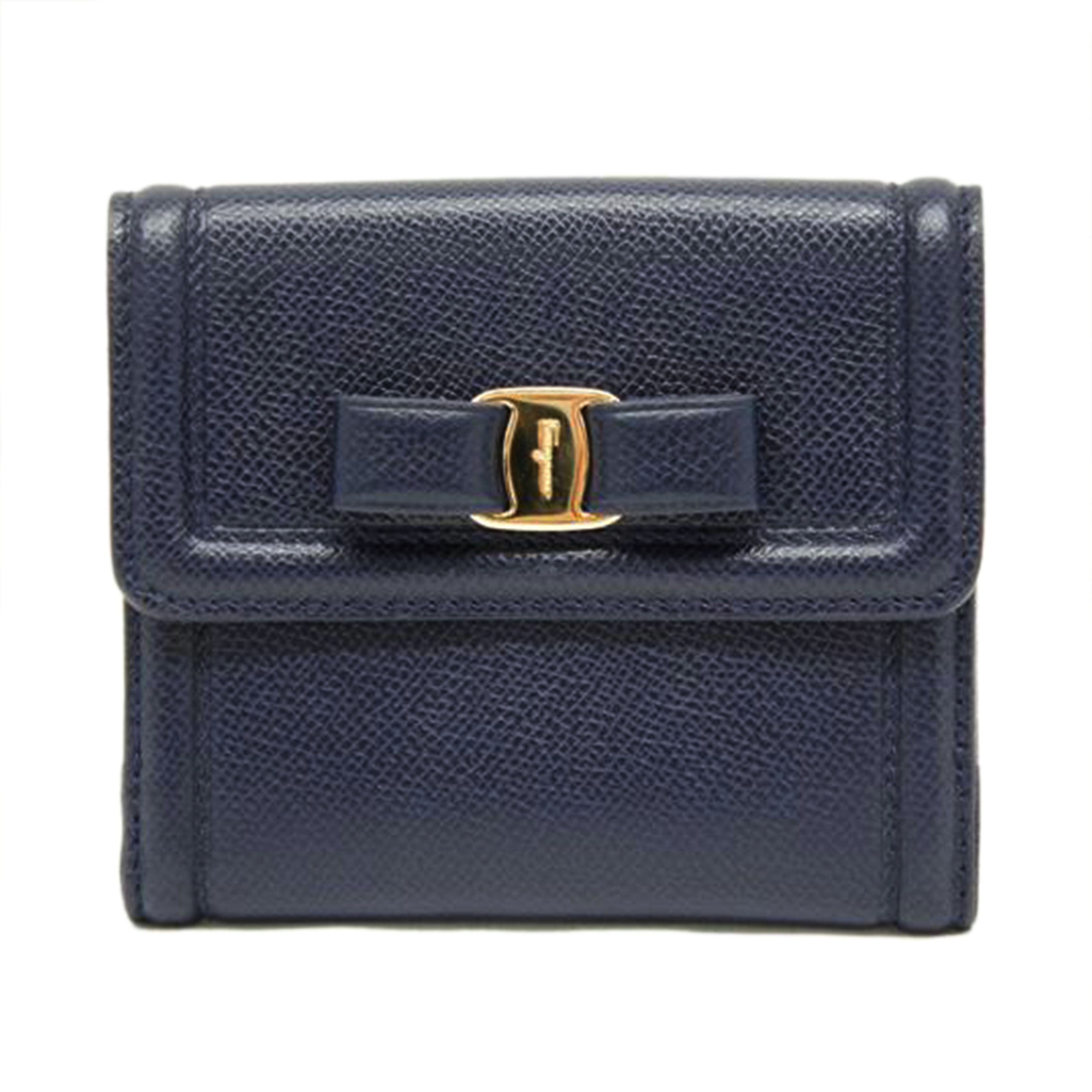 Ferragamo フェラガモ/ヴァラリボン2つ折り財布/L-22C911//ABランク/05