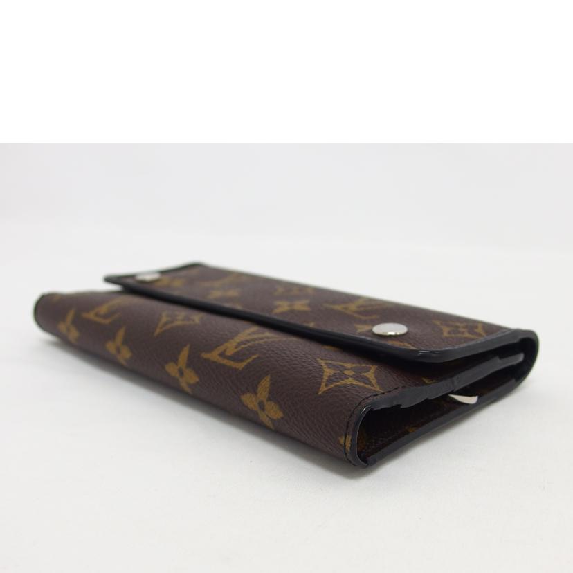 LV ルイ・ヴィトン 三つ折り長財布/ポルトフォイユ・ロン/モノグラム/マカサー/M60168//MI5***/ABランク/04