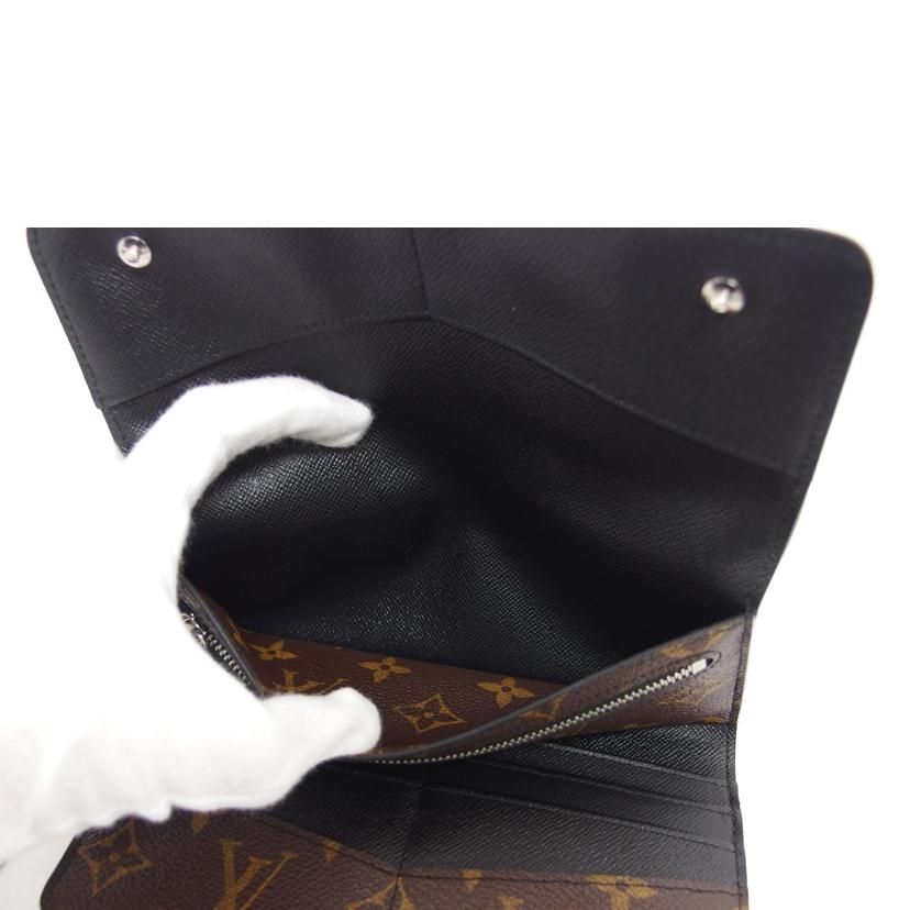 LV ルイ・ヴィトン 三つ折り長財布/ポルトフォイユ・ロン/モノグラム/マカサー/M60168//MI5***/ABランク/04