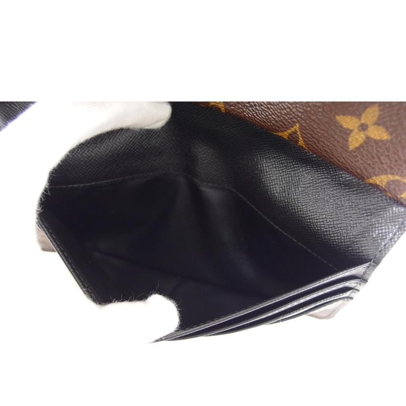 LV ルイ・ヴィトン 三つ折り長財布/ポルトフォイユ・ロン/モノグラム/マカサー/M60168//MI5***/ABランク/04