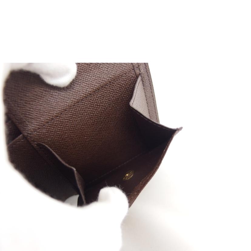 LV ルイ・ヴィトン 二つ折り財布 コンパクトウォレット/ポルトフォイユ・マルコ/ダミエ/エベヌ/N61675//CA2***/Aランク/04
