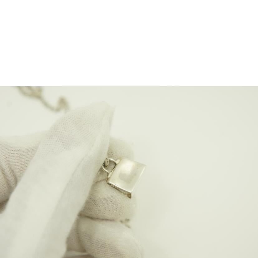 HERMES エルメス/シルバーアミュレットケリ-ネックレス//ABランク/75
