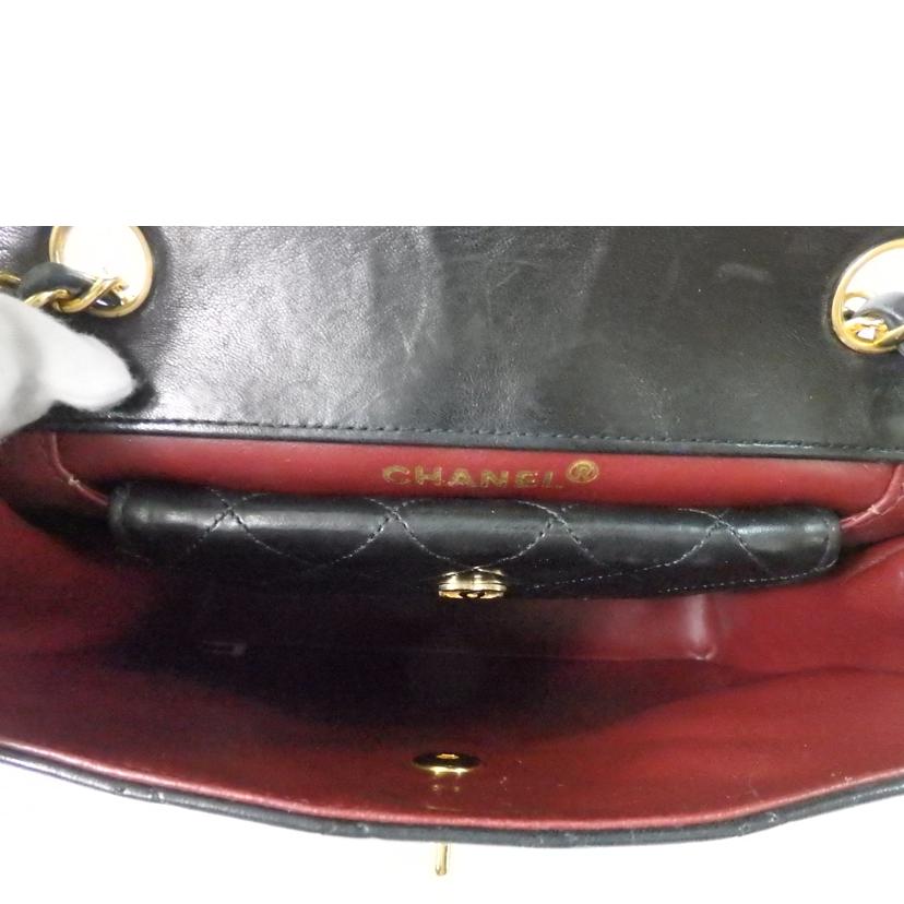 CHANEL シャネル/ココマークマトラッセチェーンショルダーバッグ/黒/ゴールド金具//164****/Bランク/84
