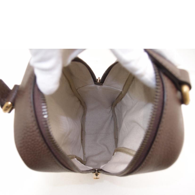 GUCCI グッチ アディダス ミニトップハンドバック 茶 GG レディース メンズ/adidasコラボ ハンドルバッグ/ブラウン/702387//493***/SAランク/69