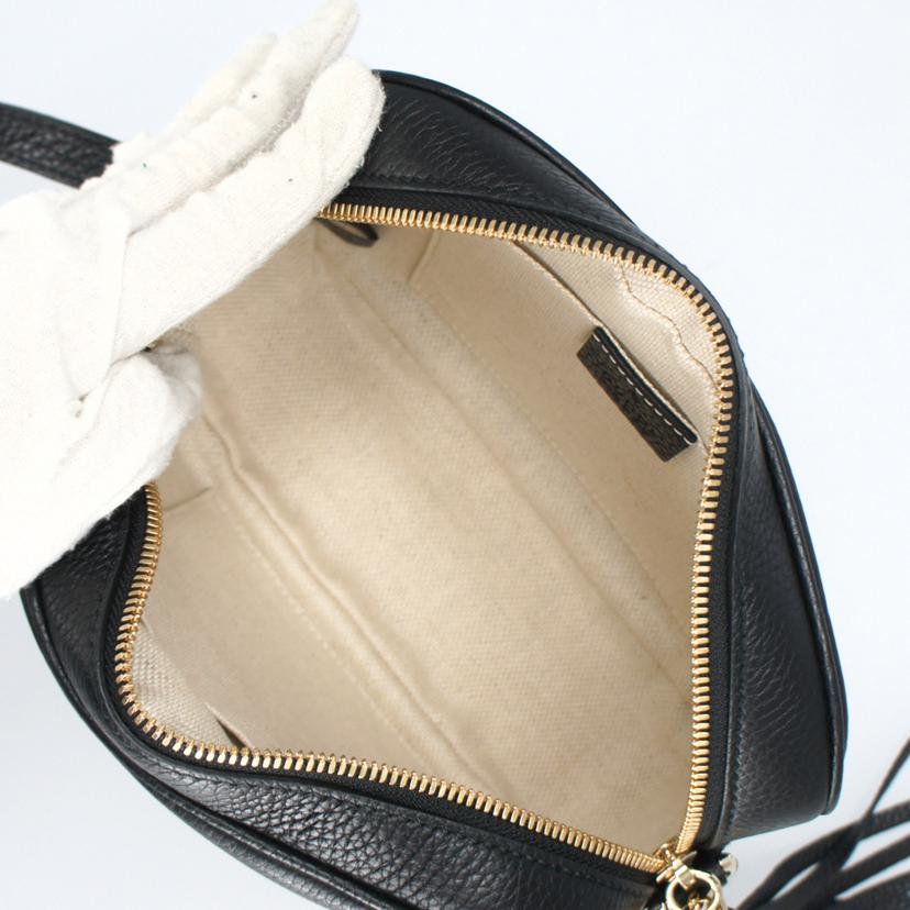 GUCCI グッチ/ソーホーレザースモールディスコバッグ/ブラック/308364//520***/Aランク/91