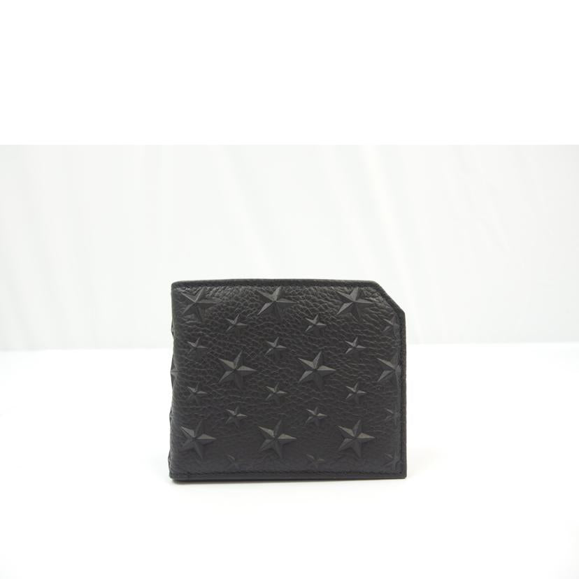 JIMMY CHOO ジミーチュウ/スターエンボスレザー2つ折財布/ALBANYEMG//2XT1BY/SAランク/83