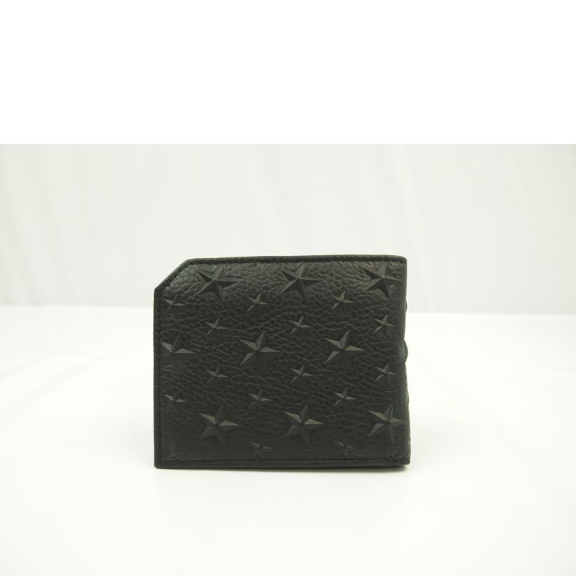 JIMMY CHOO ジミーチュウ/スターエンボスレザー2つ折財布/ALBANYEMG//2XT1BY/SAランク/83
