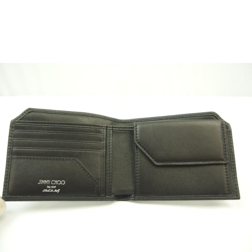 JIMMY CHOO ジミーチュウ/スターエンボスレザー2つ折財布/ALBANYEMG//2XT1BY/SAランク/83