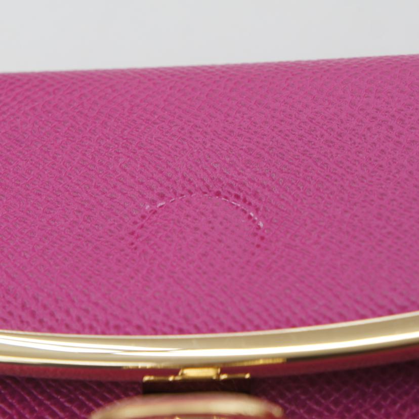 S.Ferragamo サルヴァトーレフェラガモ/ガンチーニ2つ折り財布/DR.22C877//ABランク/05