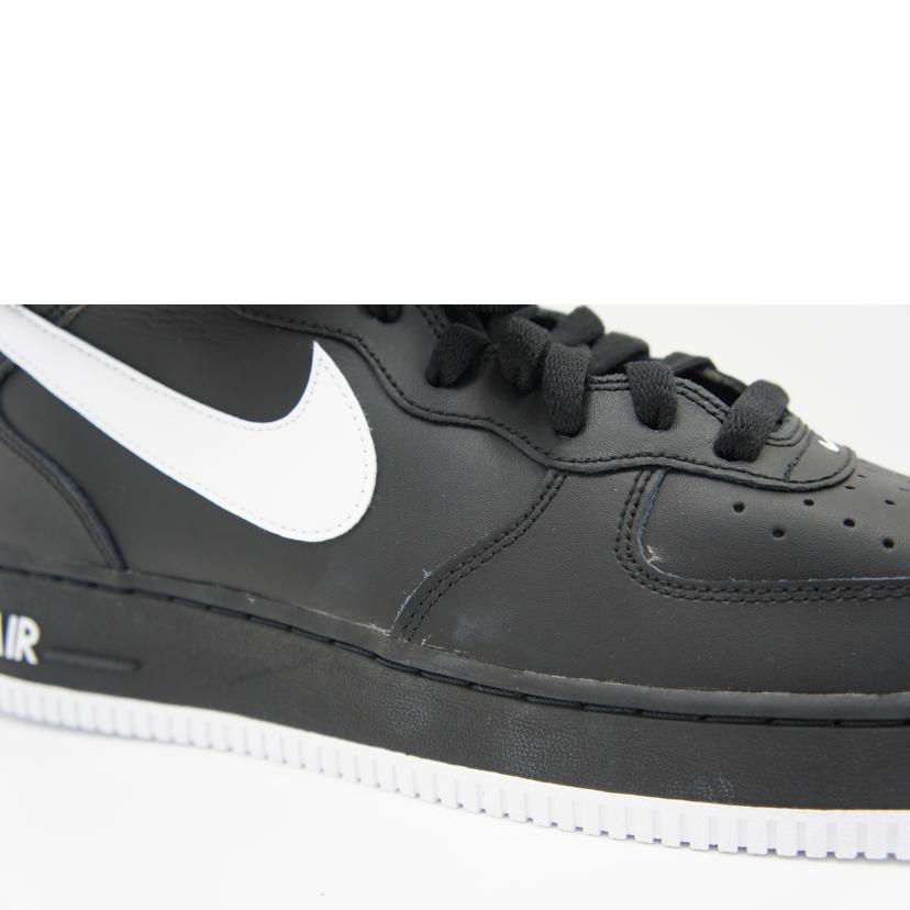 NIKE ナイキ NIKE エアフォース1ミッド AIRFORCE1 ハイカットスニーカー メンズ ブラック/エアフォース1ミッド/ハイカットスニーカー/DV0806-001//サイズ:28cm/ABランク/75