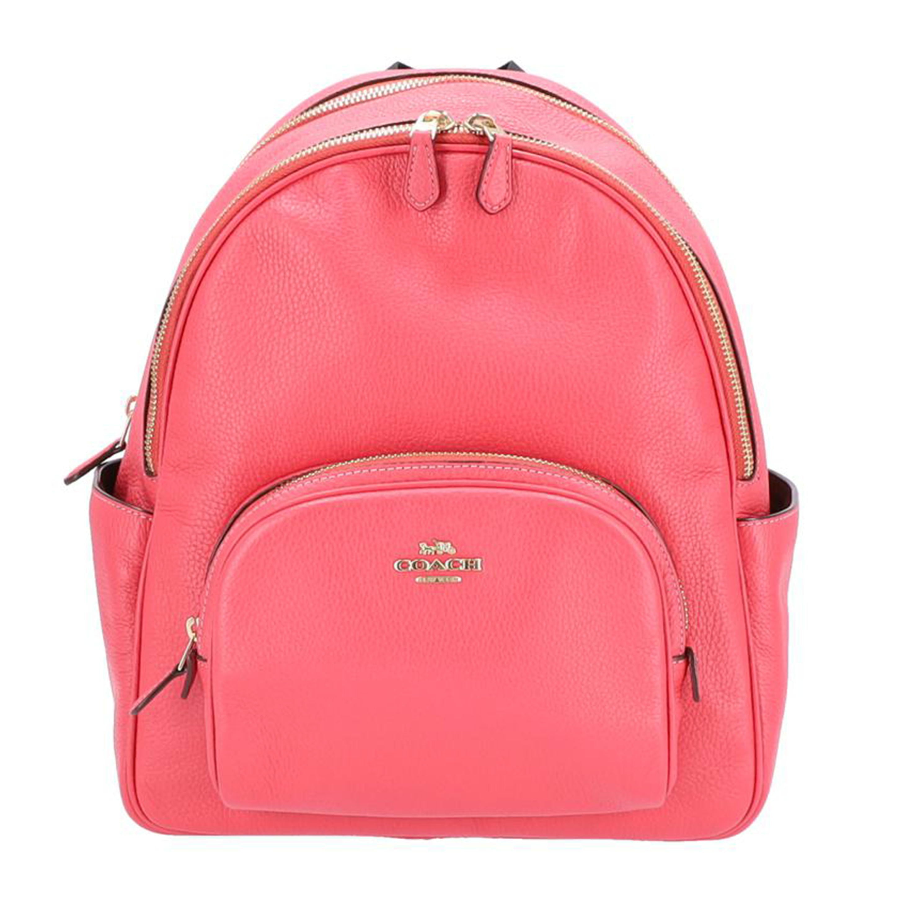 COACH コーチ/ペブルドレザー コートバックパック/5666//M2021/ABランク/75