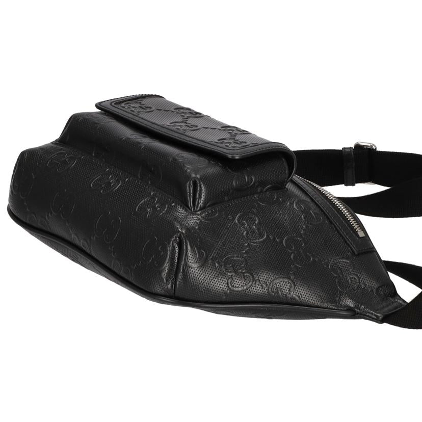 GUCCI グッチ/GGエンボスレザーボディバック/645093//525***/ABランク/75