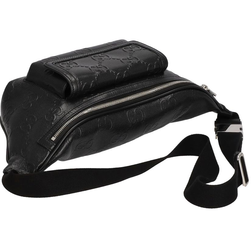 GUCCI グッチ/GGエンボスレザーボディバック/645093//525***/ABランク/75