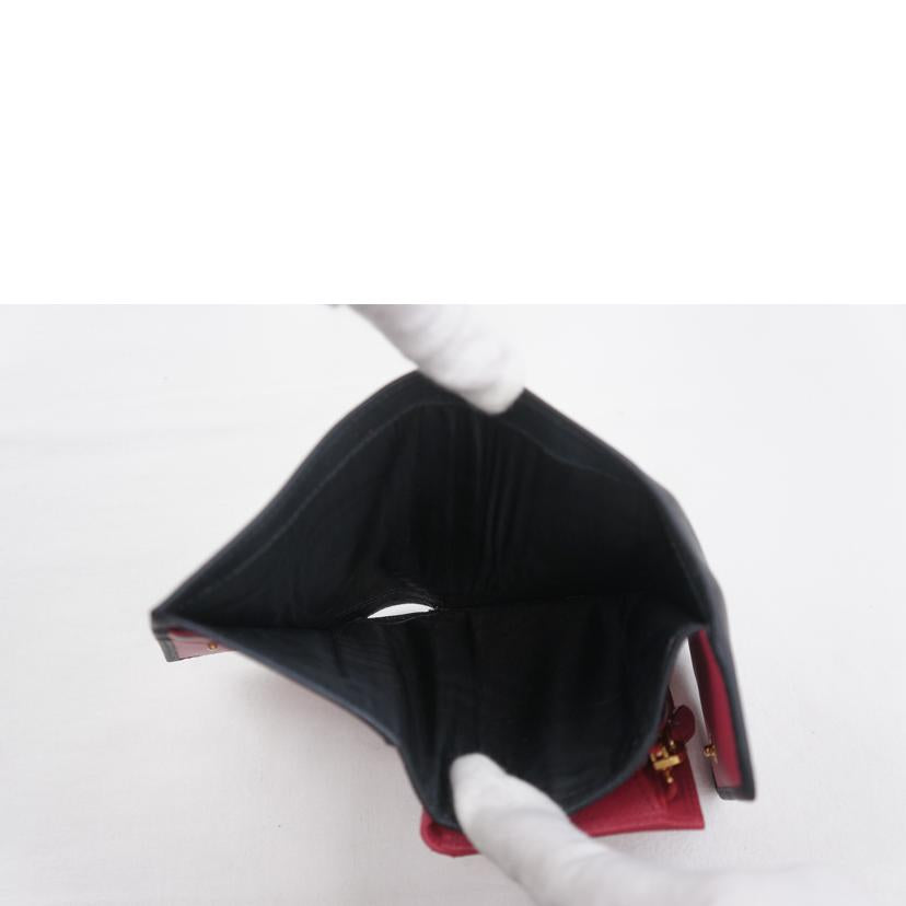 PRADA プラダ/サフィアーノコンパクトウォレット//ABランク/67