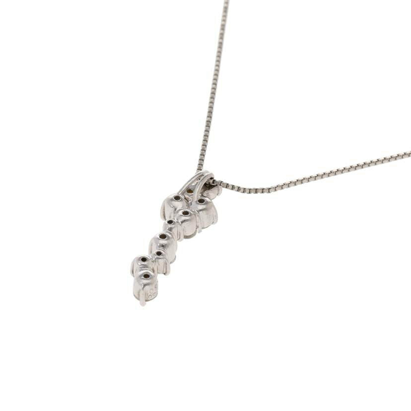 / PT950/850ダイヤネックレス0.60ct//Aランク/77