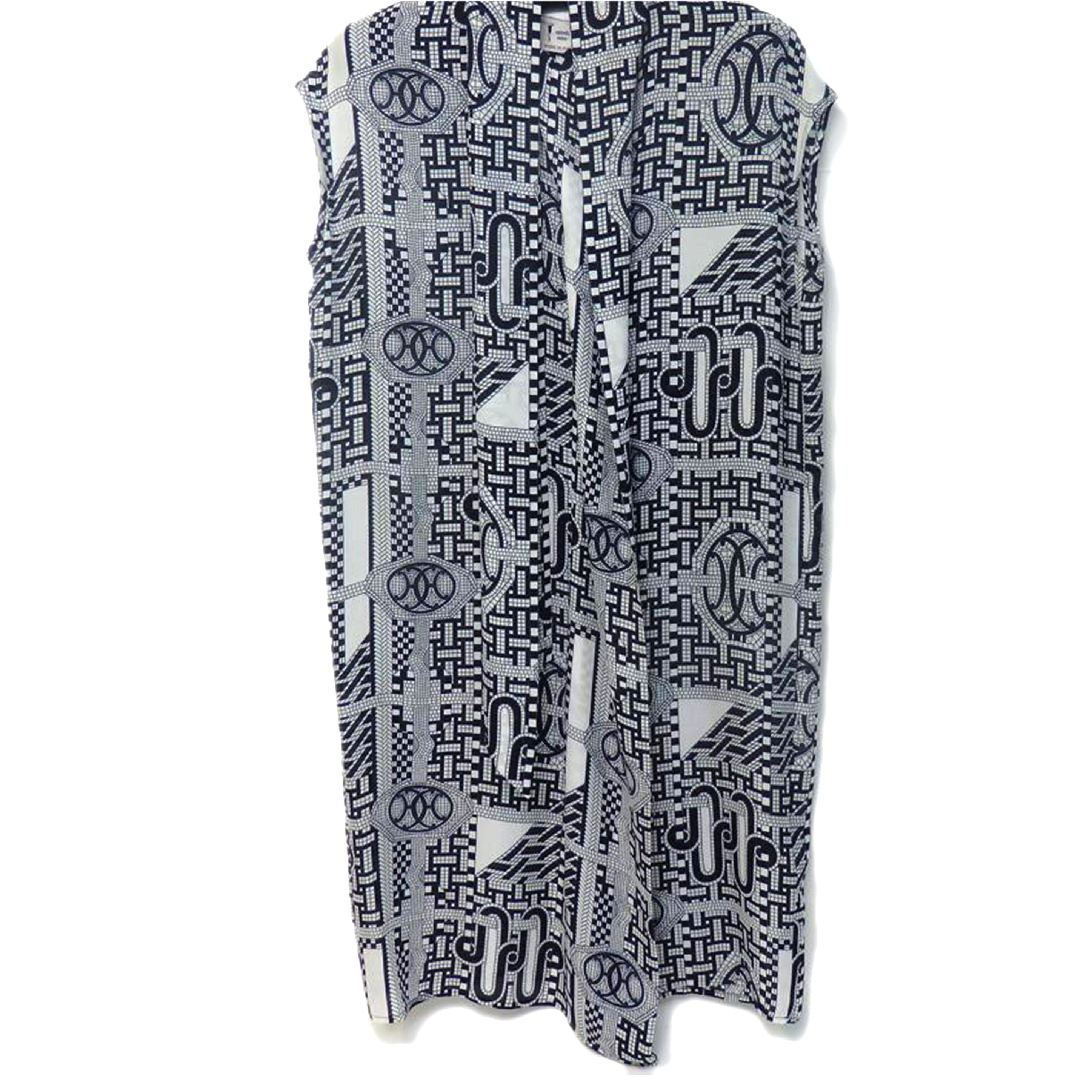 HERMES エルメス/モザイク柄ノースリーブワンピース/#34//SAランク/84