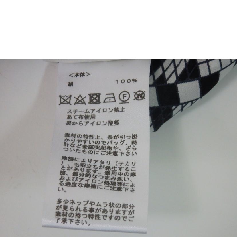 HERMES エルメス/モザイク柄ノースリーブワンピース/#34//SAランク/84