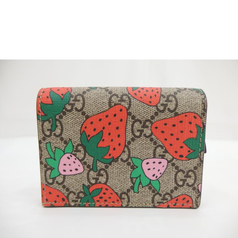 GUCCI グッチ/GGスプリーム2つ折り財布/573839//0959/ABランク/82