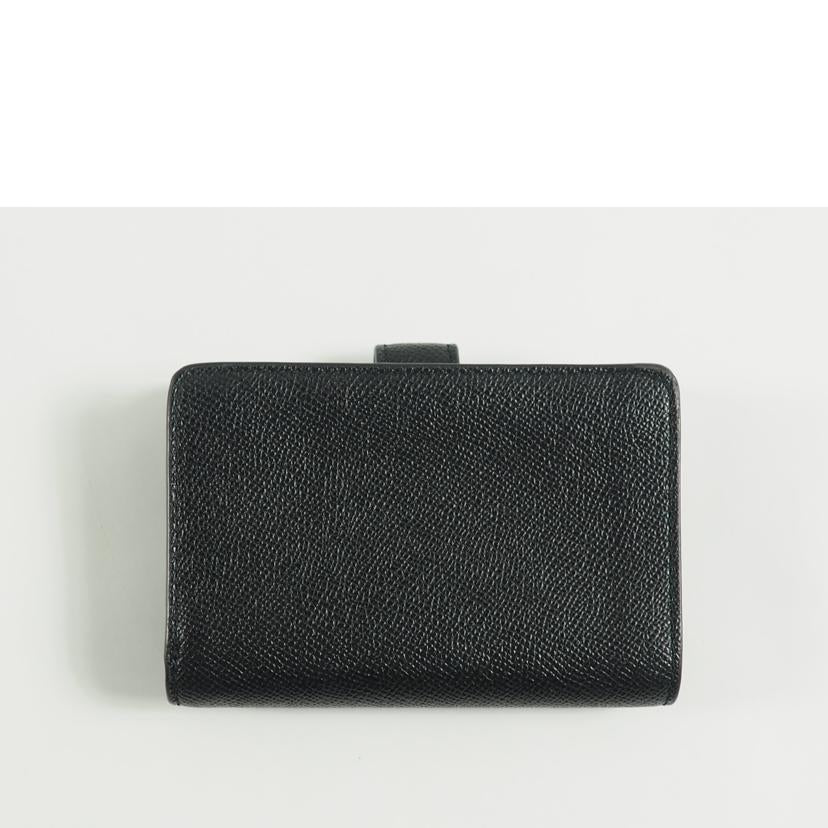 COACH コーチ/2つ折り財布/L字ZIPコンパクト PVC/黒/F11484//Bランク/79