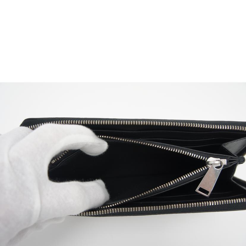 BOTTEGA VENETA ボッテガベネタ/エンボスレザージップアラウンドウォレット/593217//S02169189T/SAランク/75