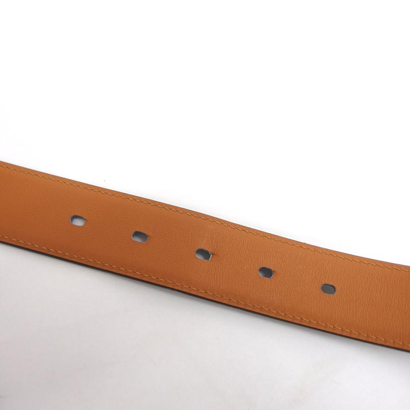 HERMES エルメス/Hバックル/シルバー金具レザーベルト/ブラック//D F********/ABランク/04